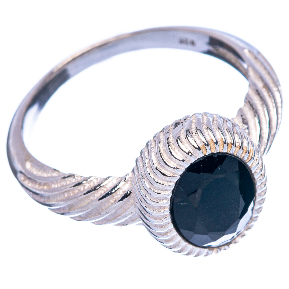 Black Onyx Ring Size 8 (925 Sterling Silver) R146110