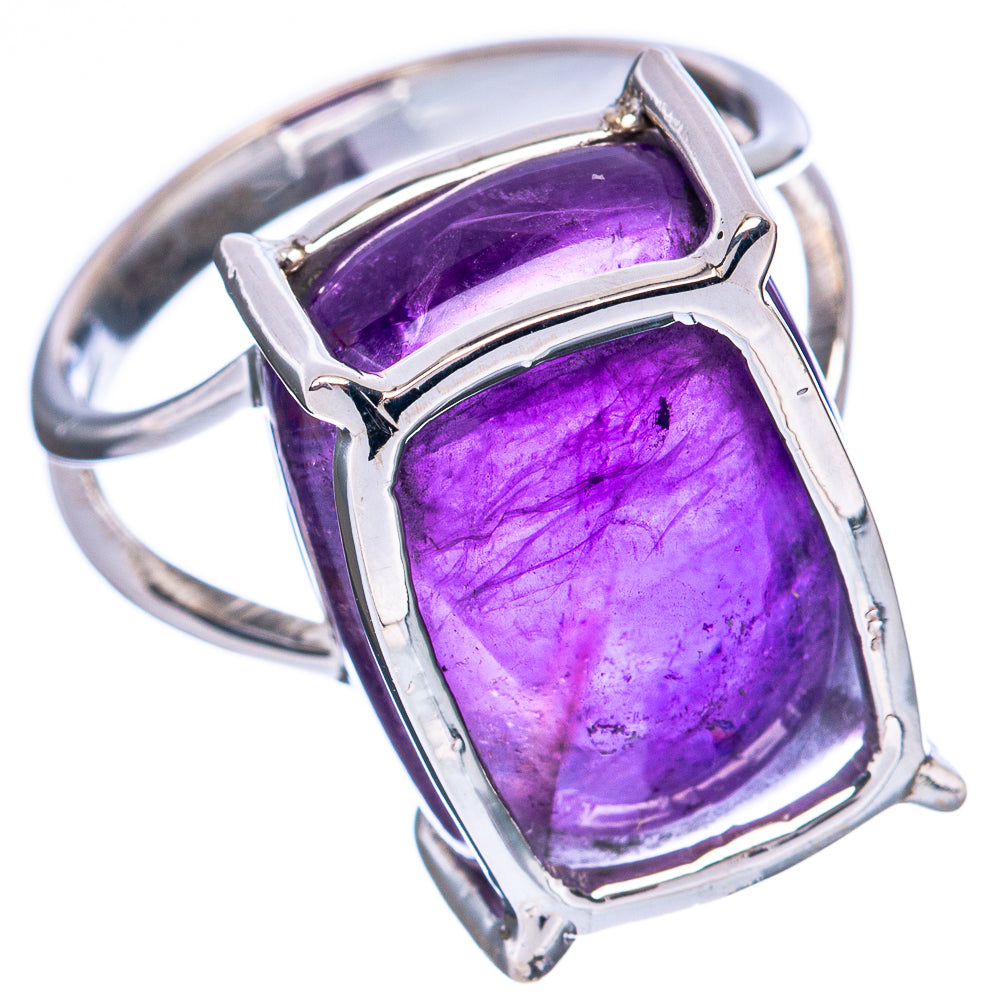 Asc Premium Amethyst Ring Size 8 (925 Sterling Silver) R3472