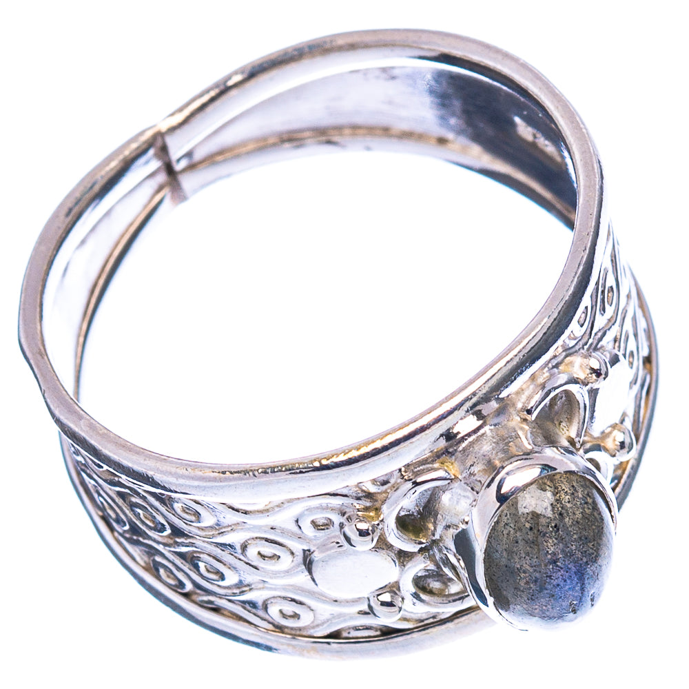 Labradorite Ring Size 8 (.925 Sterling Silver)