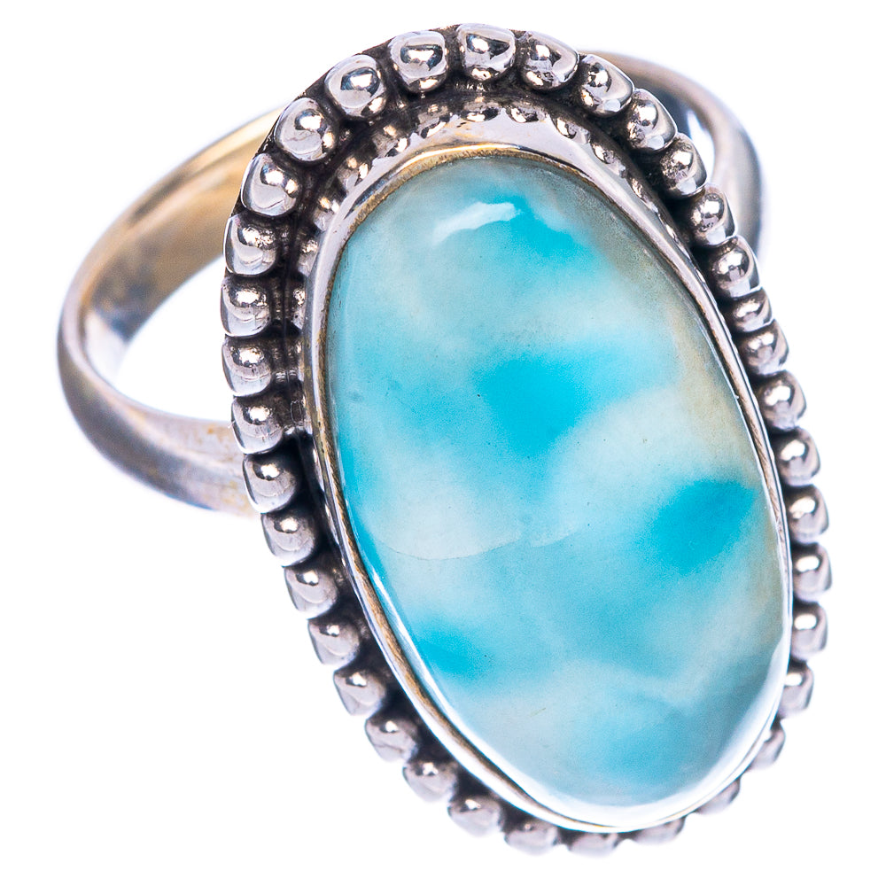 Larimar Ring Size 5.75 (925 Sterling Silver) R147171