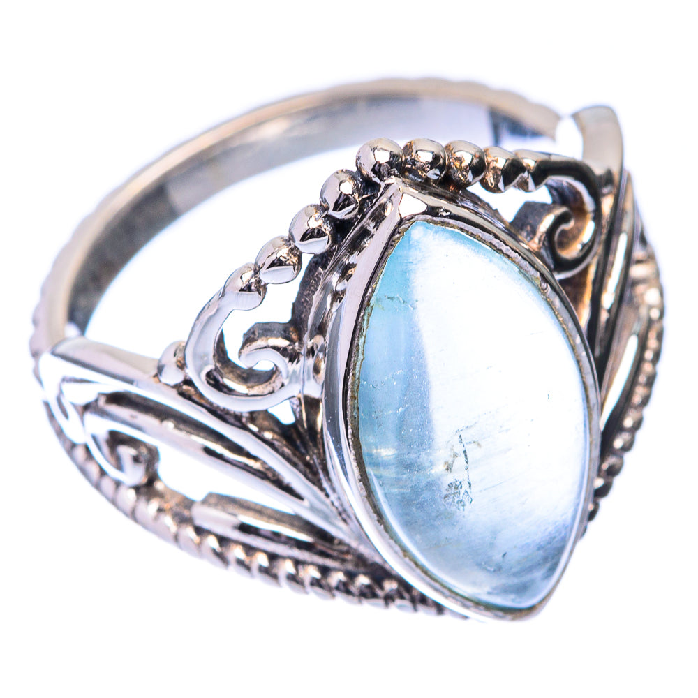 Aquamarine Ring Size 8 (925 Sterling Silver) R141504