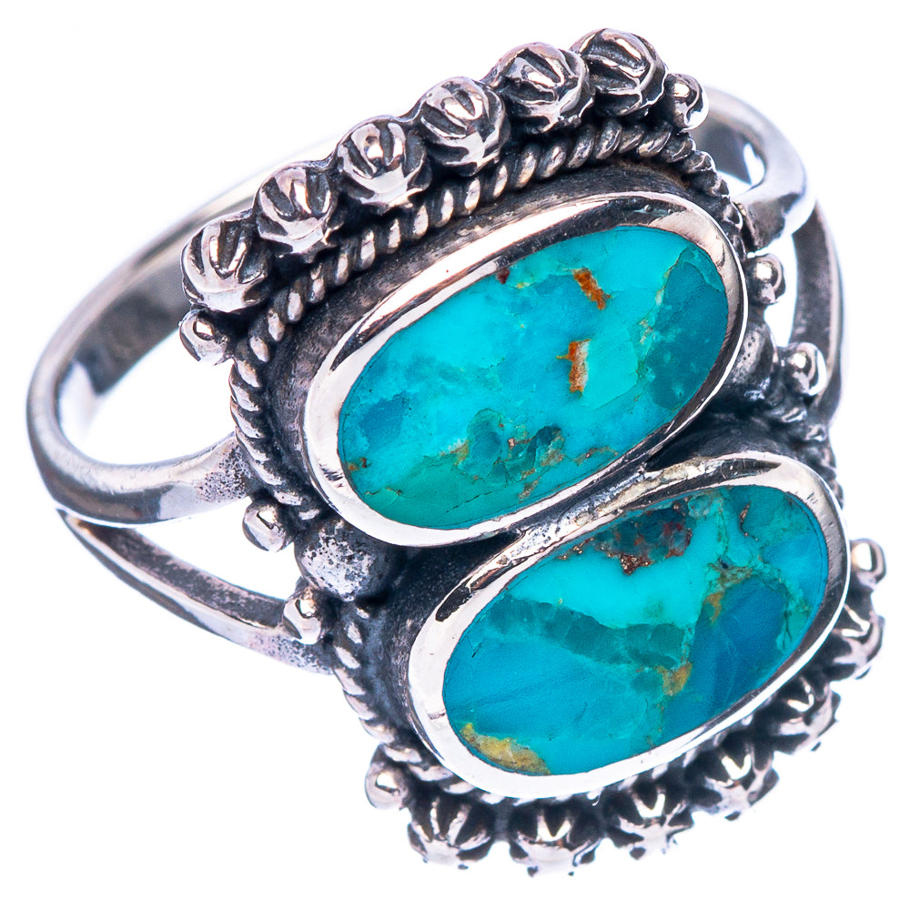 Rare Arizona Turquoise Ring Size 7 (925 Sterling Silver) R2309