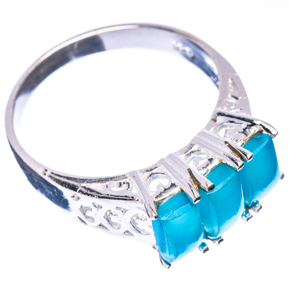 Chalcedony Ring Size 7.75 (925 Sterling Silver) R5677