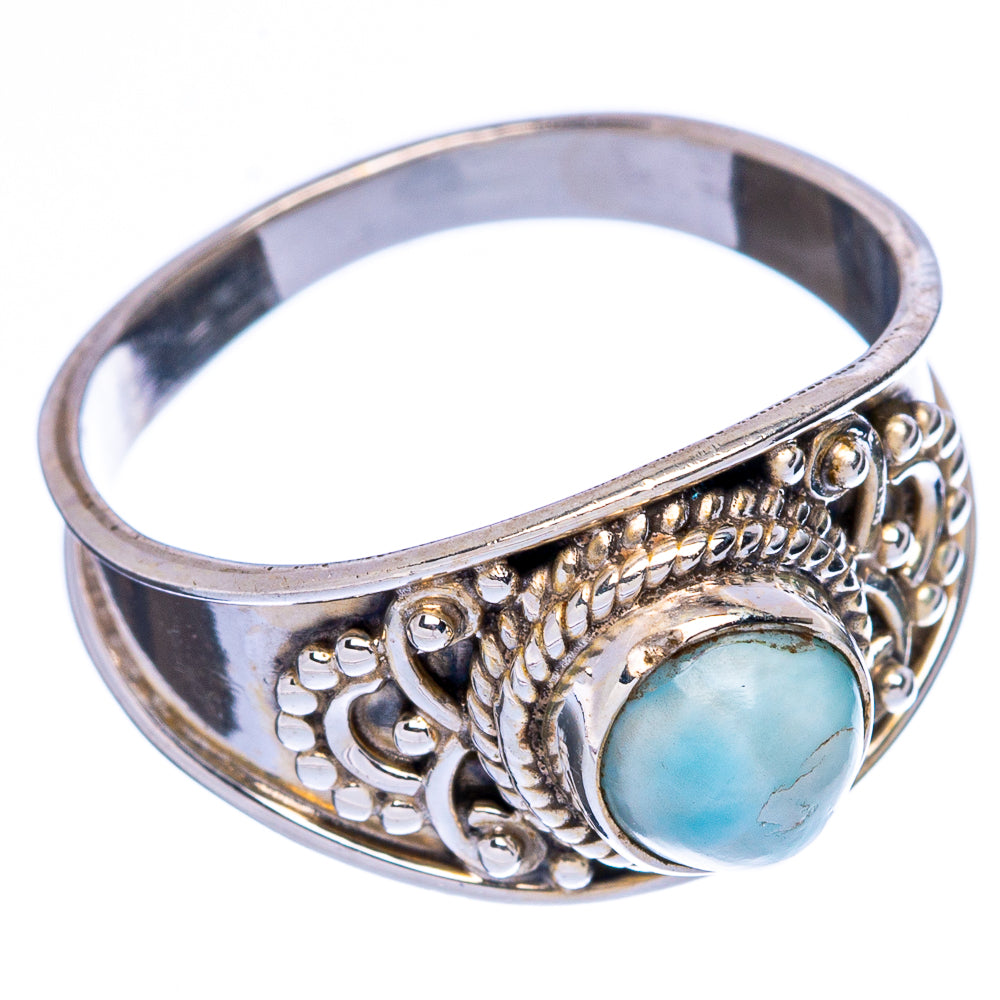 Larimar Ring Size 8 (925 Sterling Silver) R146313