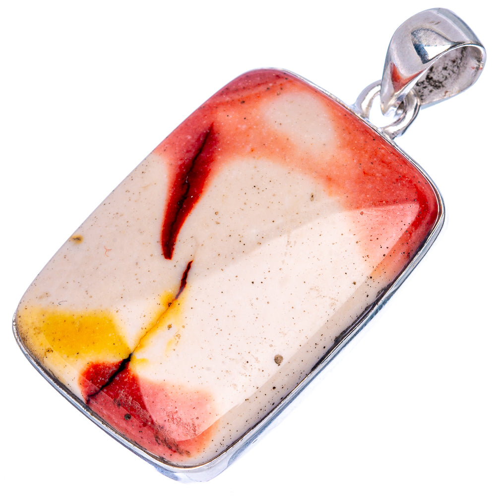 Mookaite Pendant 1 5/8" (925 Sterling Silver) P42171