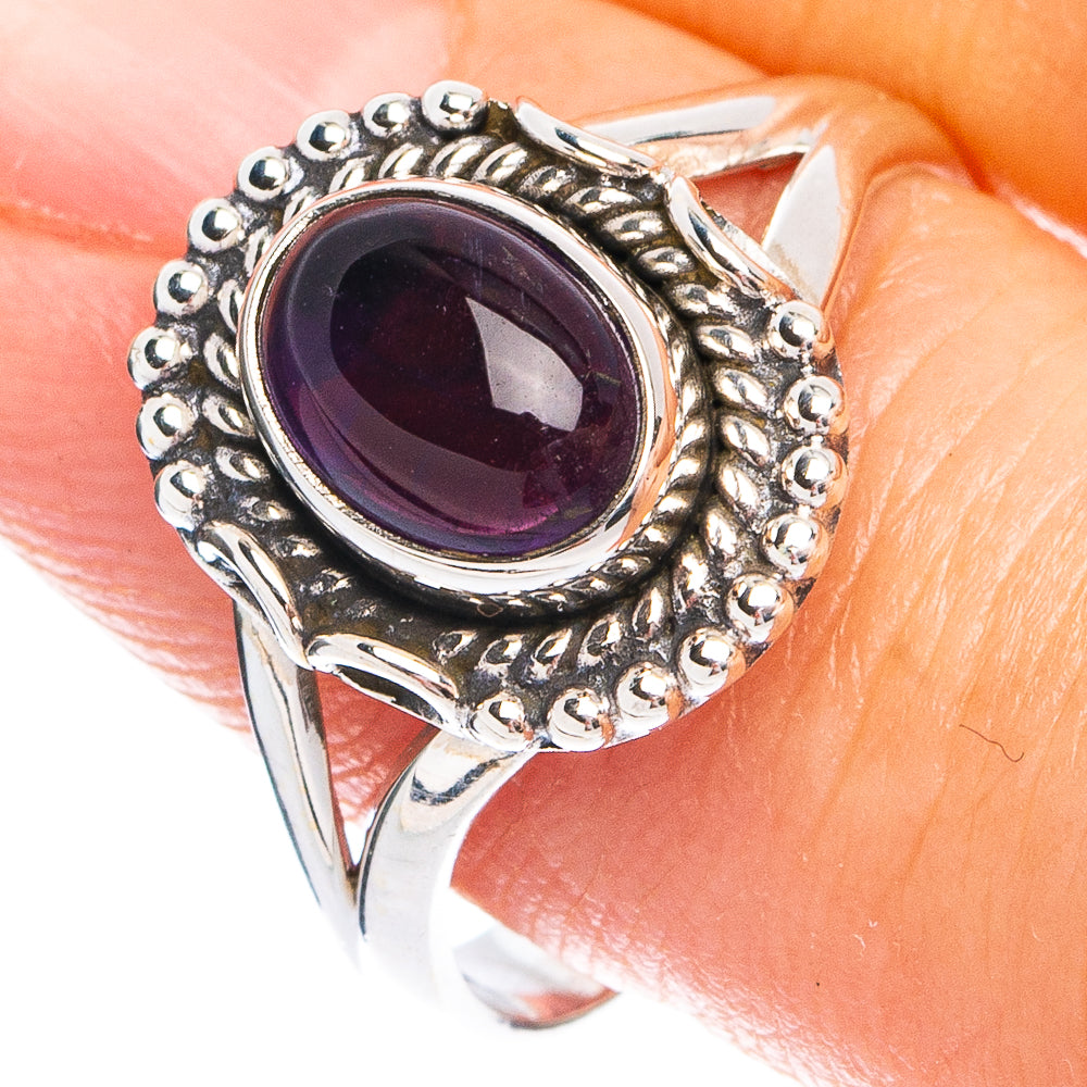 Dainty Amethyst Ring Size 6 (925 Sterling Silver) R8634