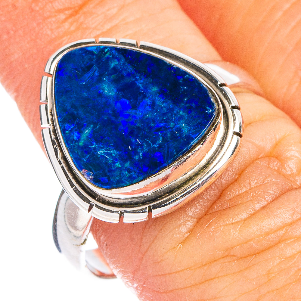 Rare Doublet Opal Ring Size 7.75 (.925 Sterling Silver)