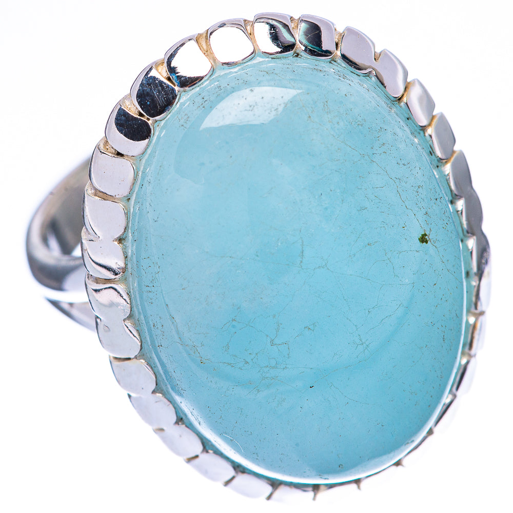 Aquamarine Ring Size 7.5 (925 Sterling Silver) R2142