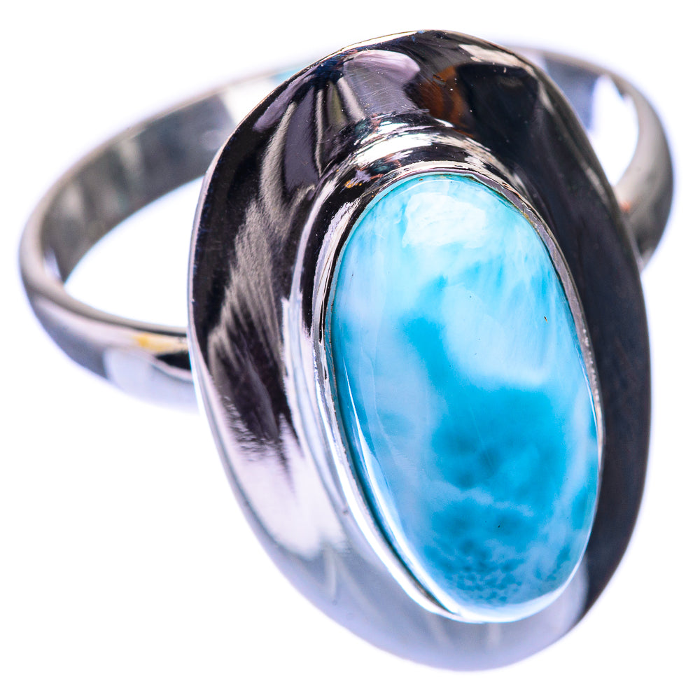 Larimar Ring Size 10.5 (925 Sterling Silver) R140678