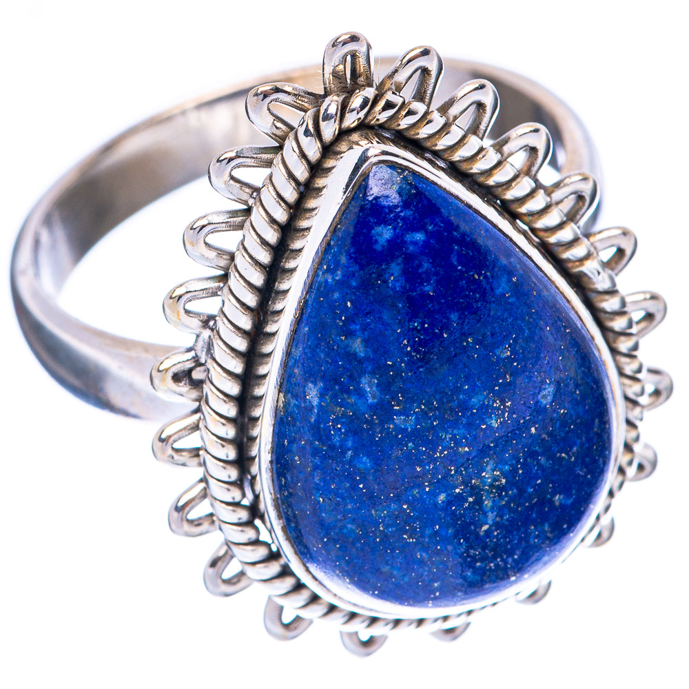 Lapis Lazuli Ring Size 8.75 (925 Sterling Silver) R1952