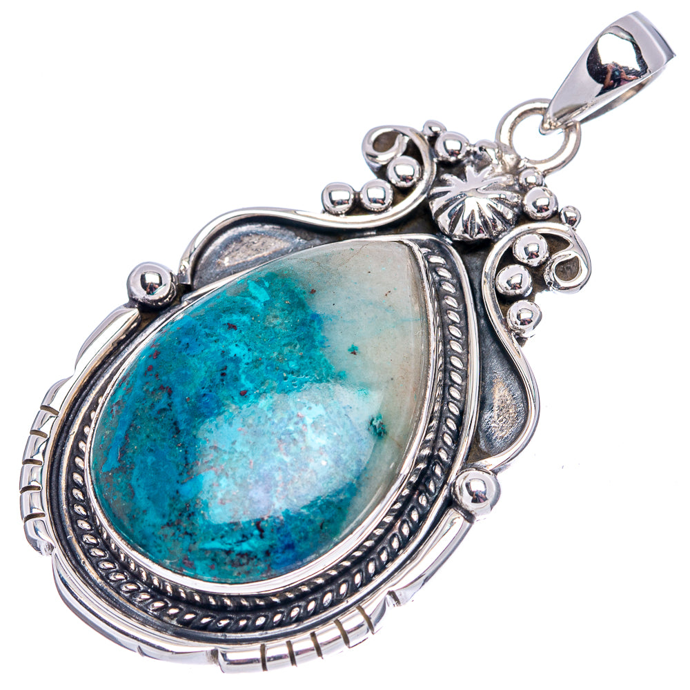 Premium Apatite Pendant 2" (.925 Sterling Silver)