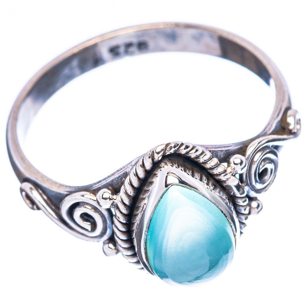 Aquamarine Dainty Ring Size 7 (925 Sterling Silver) R5158