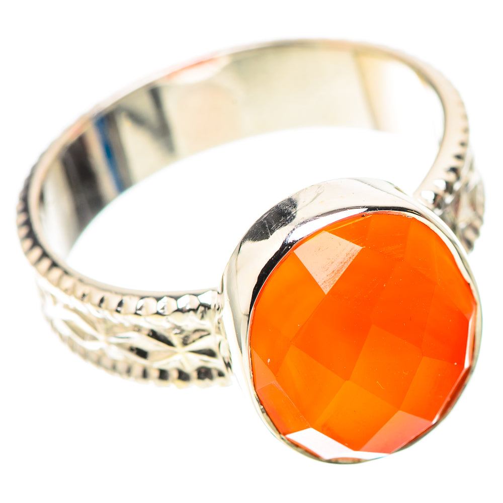 Premium Carnelian Ring Size 8 (925 Sterling Silver) RING138214