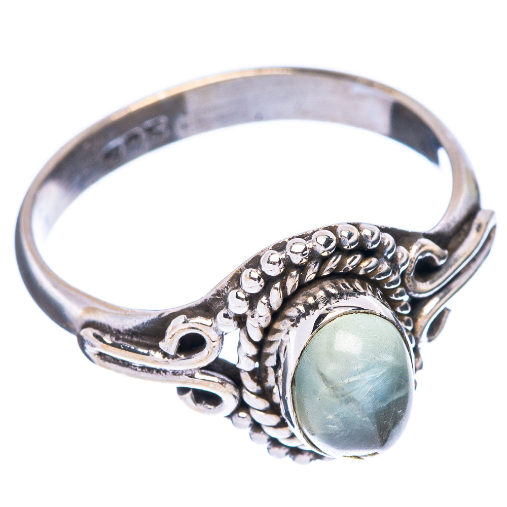 Aquamarine Dainty Ring Size 6.75 (925 Sterling Silver) R5943