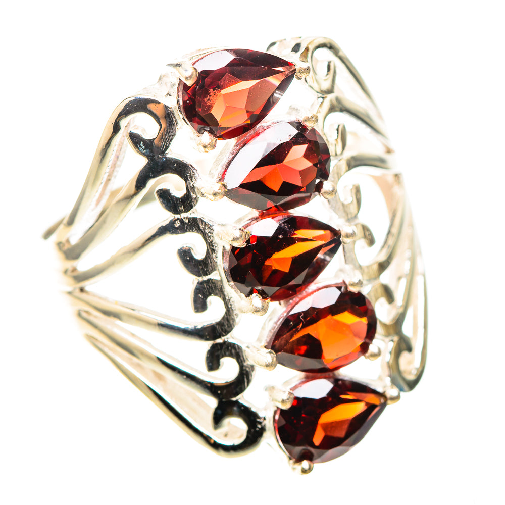 Garnet Ring Size 10 (925 Sterling Silver) RING138692