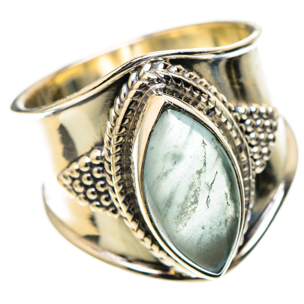 Natural Aquamarine Ring Size 7 (925 Sterling Silver) RING137864