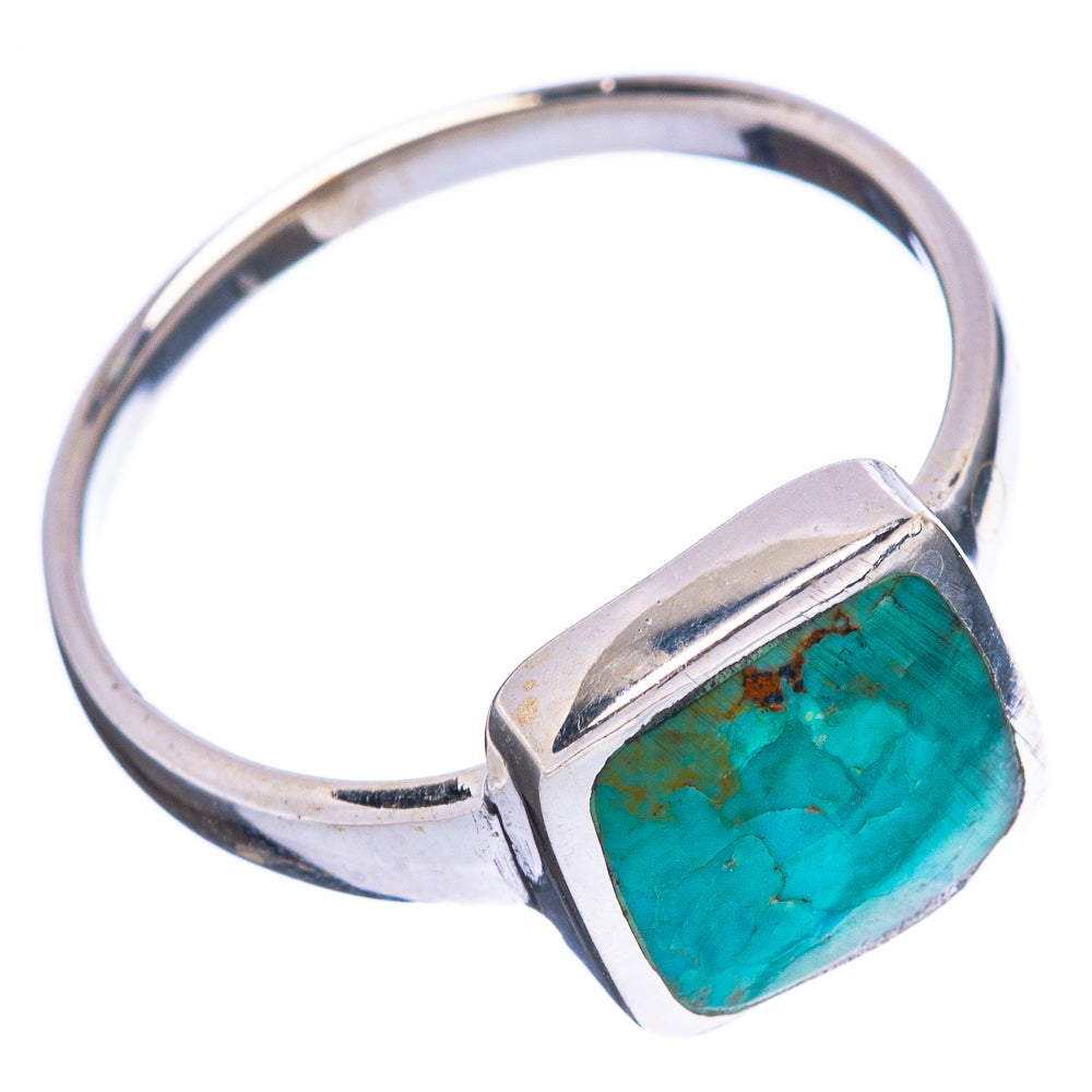Rare Arizona Turquoise Ring Size 7.75 (925 Sterling Silver) R4553