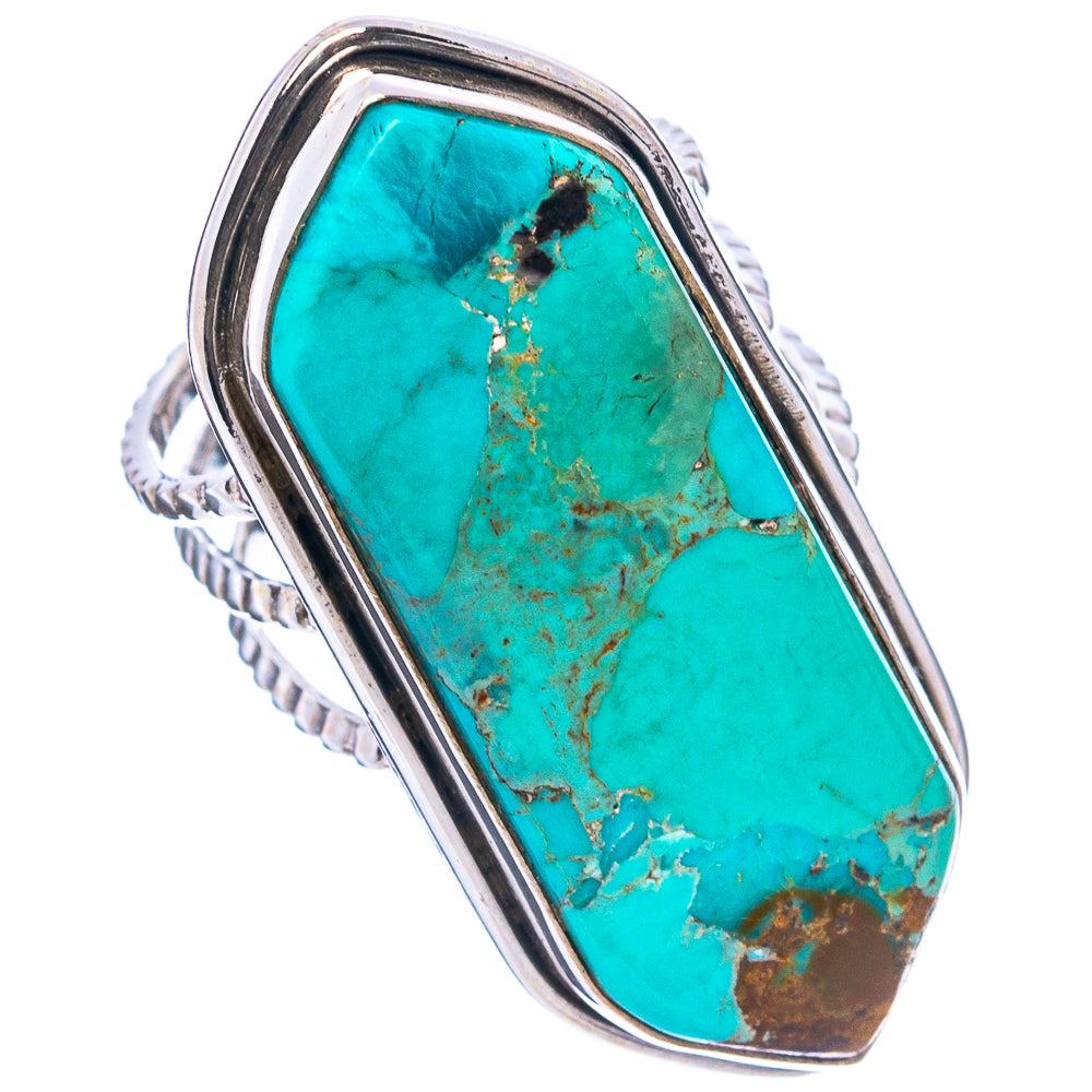 Mohave Turquoise Ring Size 6.75 (.925 Sterling Silver)