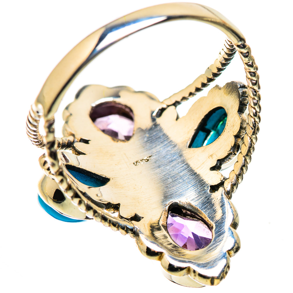 Amethyst, Sleeping Beauty Turquoise Ring Size 11 (925 Sterling Silver) RING134968