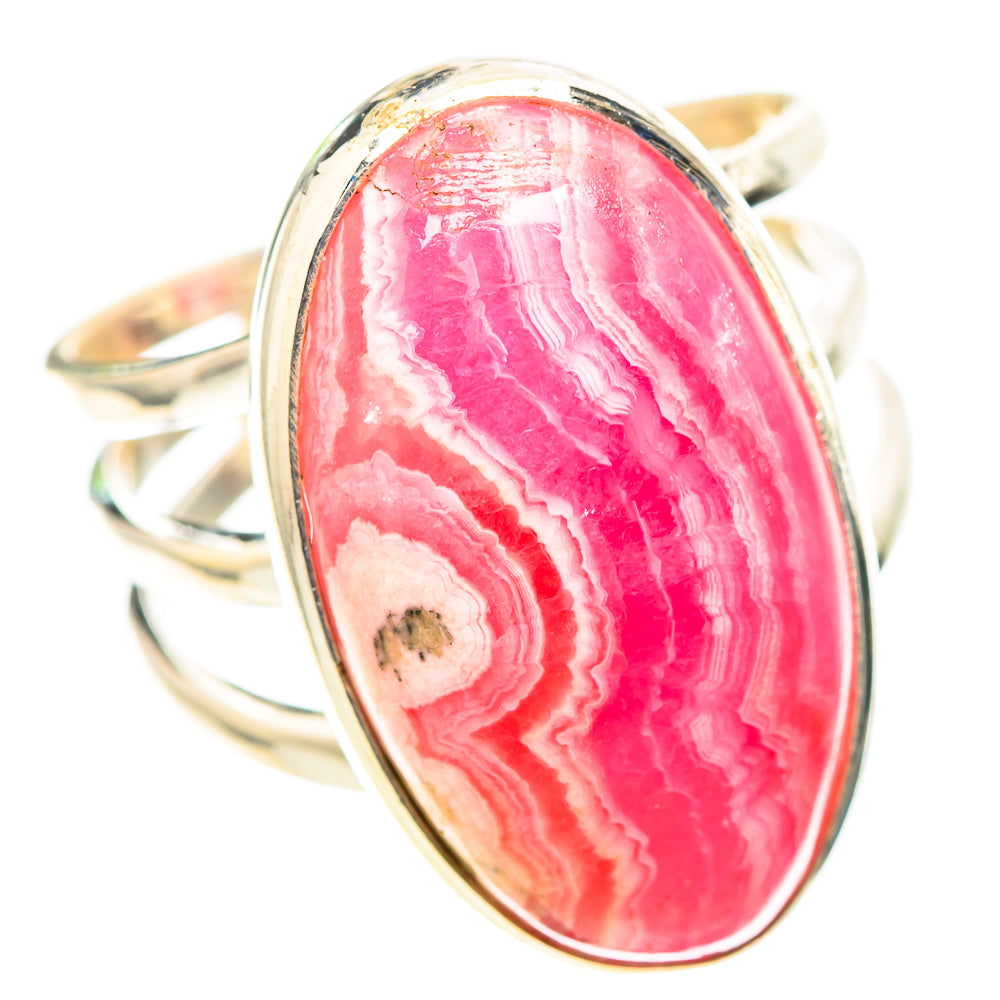 Rhodochrosite 925 Sterling Silver Ring Size 8.5 (925 Sterling Silver) RING137494