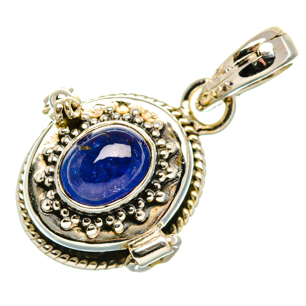 Poison Natural Tanzanite 925 Sterling Silver Pendant 1 1/8" (925 Sterling Silver) PD37666