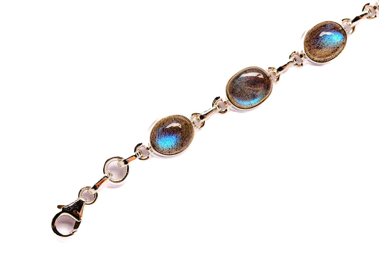 Labradorite Bracelets handcrafted by Anasilvercos - BR876383 - Photo 3