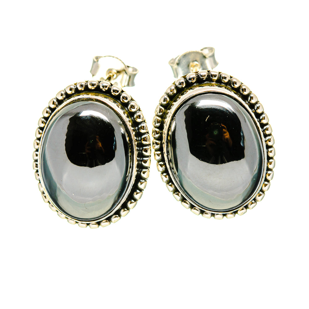 Hematite Earrings handcrafted by Anasilvercos - EARR411820
