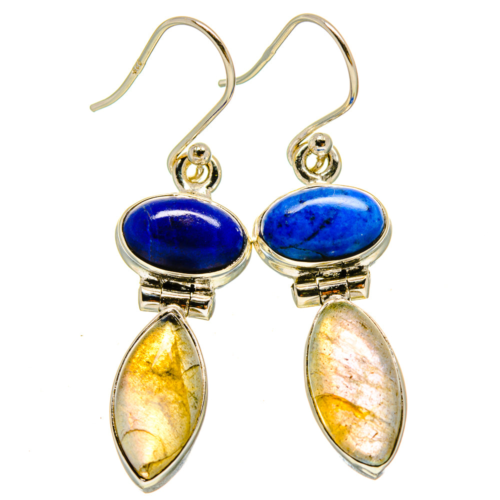 Labradorite Earrings handcrafted by Anasilvercos - EARR415352