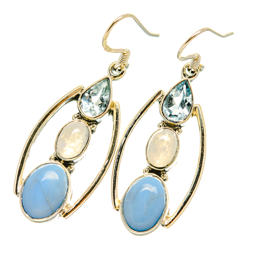 Owyhee Opal Earrings handcrafted by Anasilvercos - EARR419038