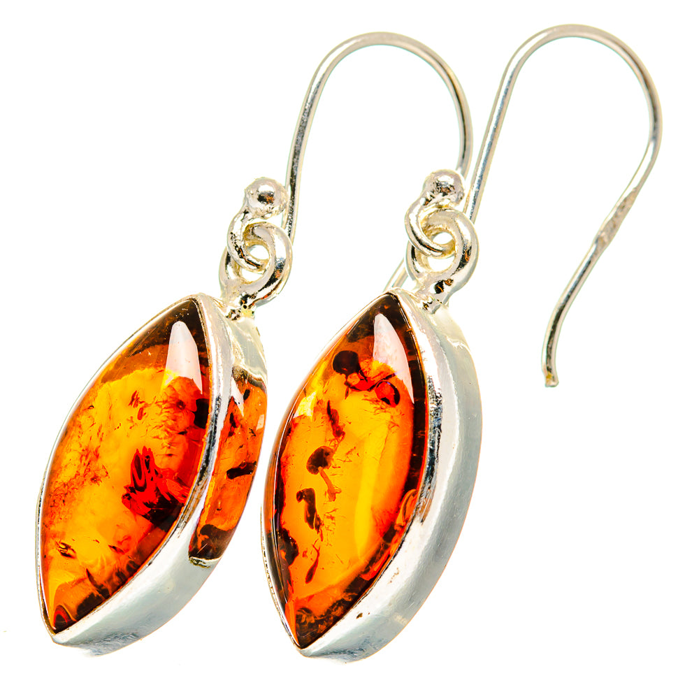 Baltic Amber Earrings handcrafted by Anasilvercos - EARR421307