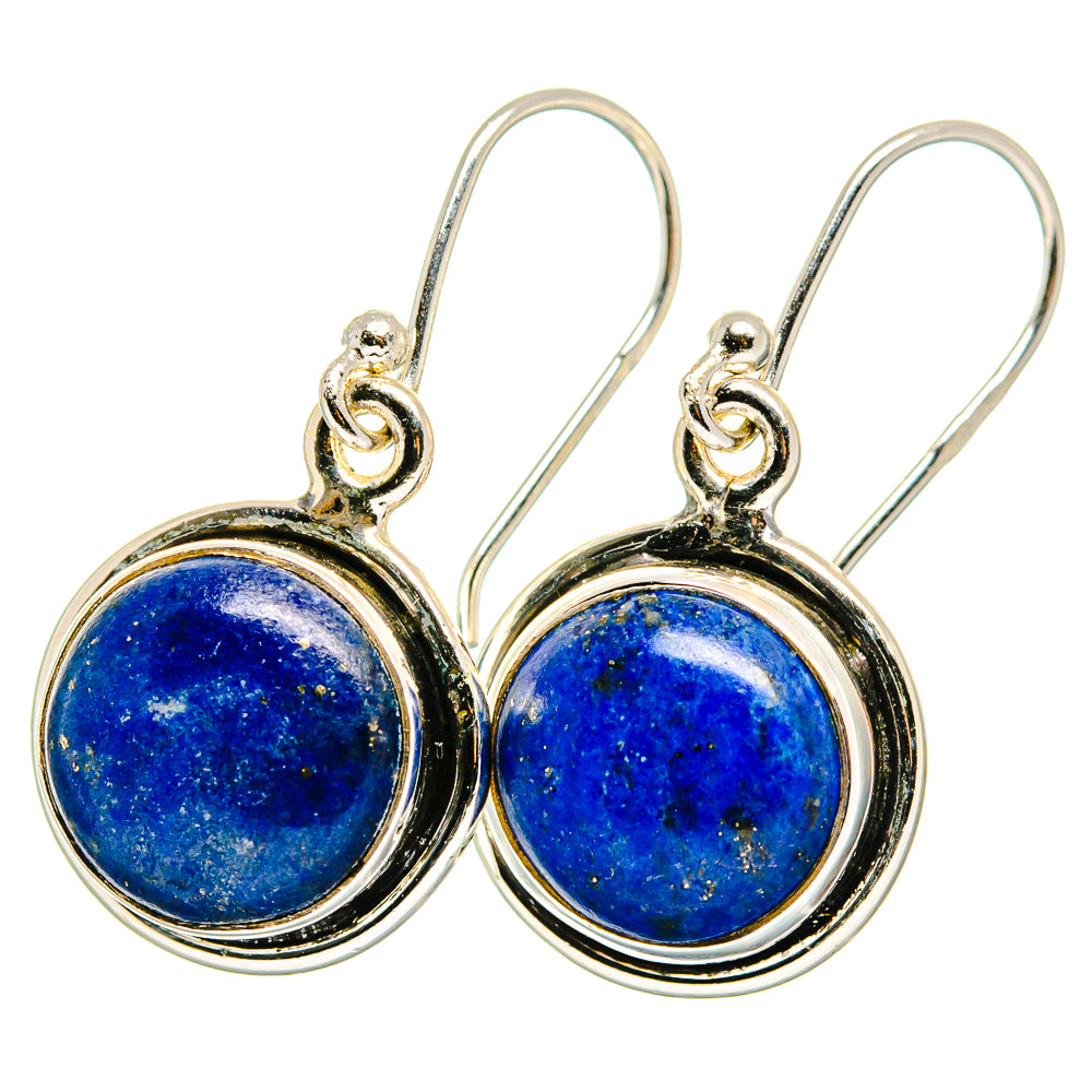 Lapis Lazuli Earrings handcrafted by Anasilvercos - EARR421526