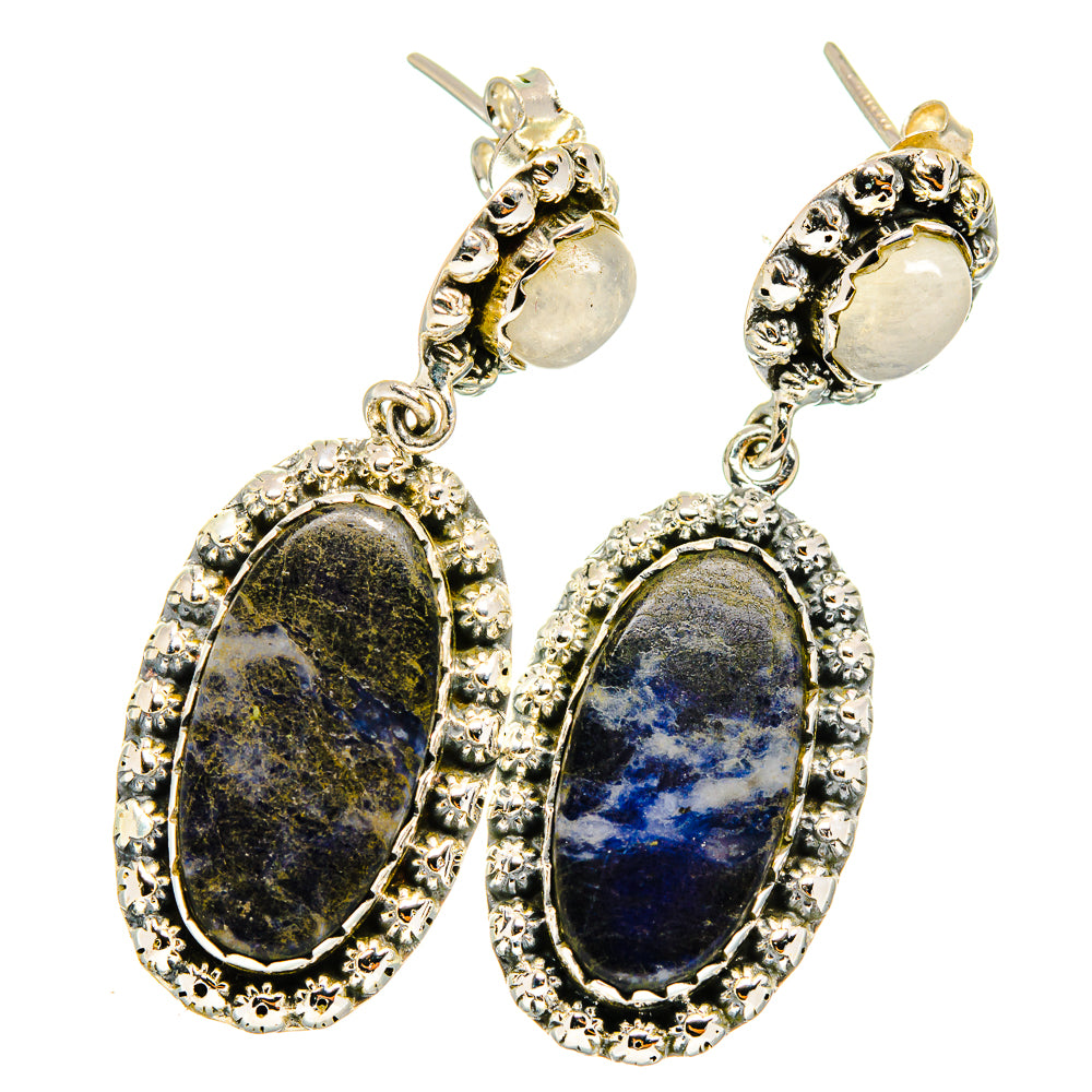 Sodalite Earrings handcrafted by Anasilvercos - EARR421766