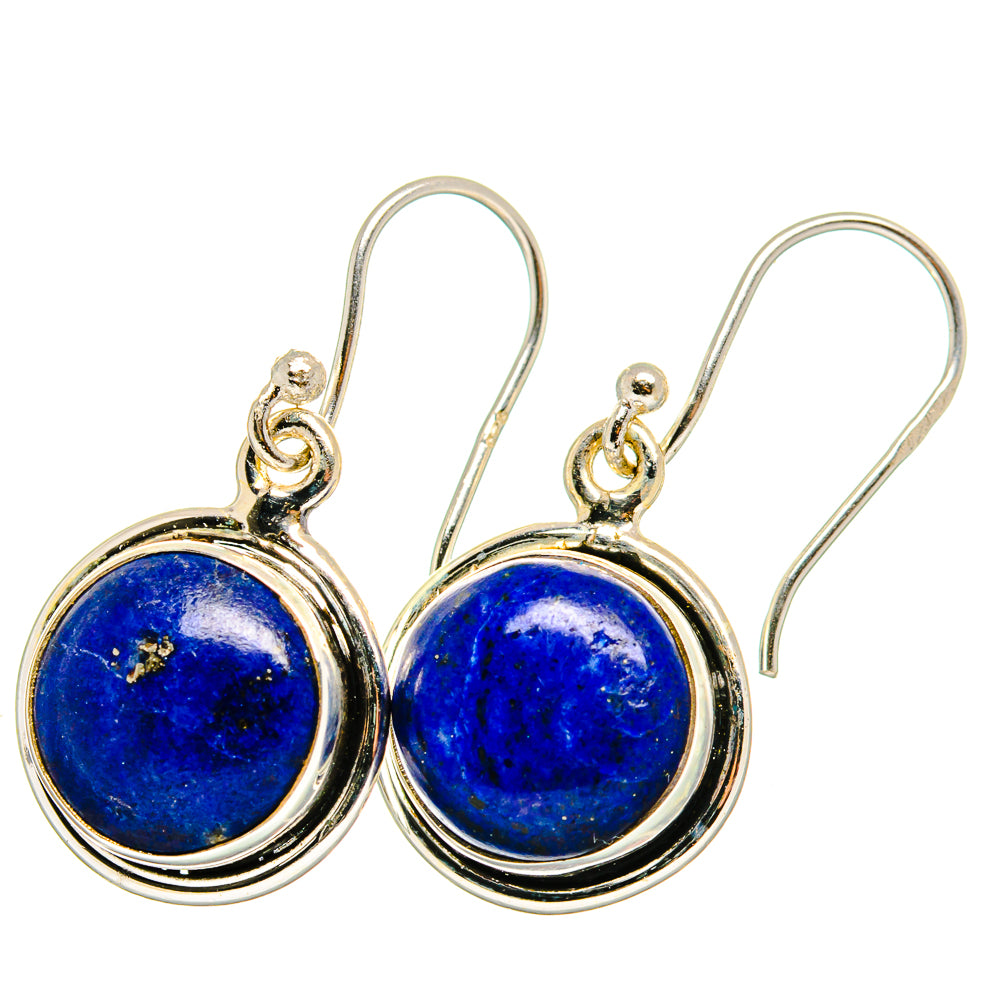 Lapis Lazuli Earrings handcrafted by Anasilvercos - EARR421941