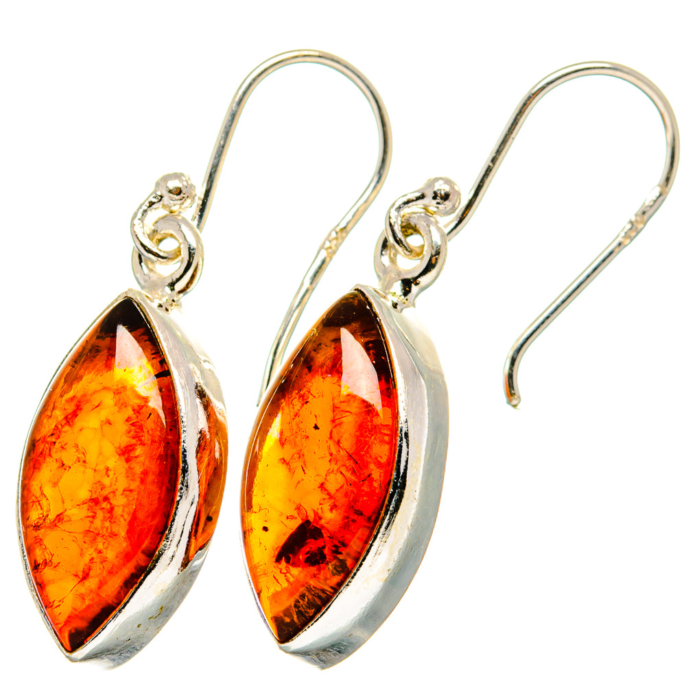 Baltic Amber Earrings handcrafted by Anasilvercos - EARR422165