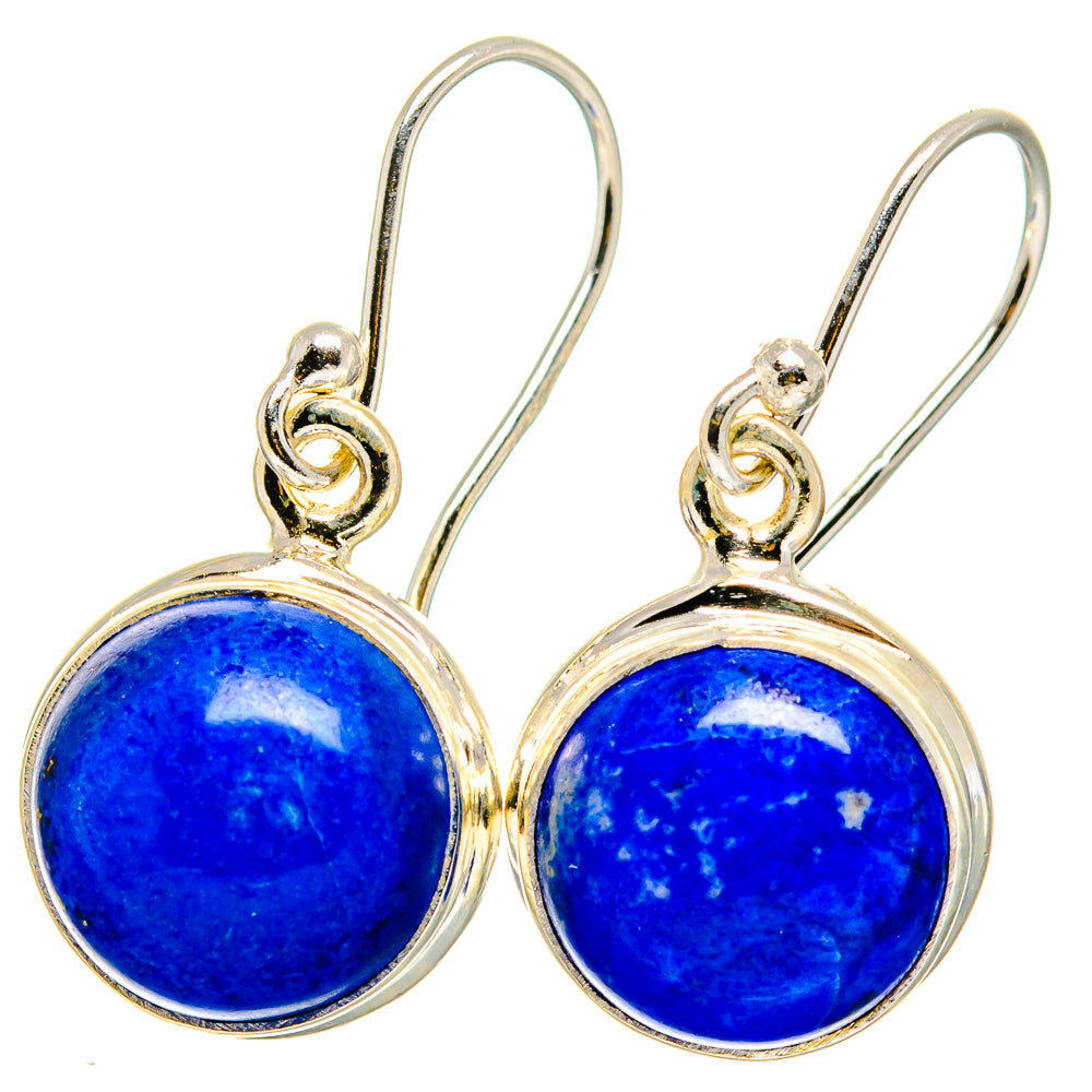 Lapis Lazuli Earrings handcrafted by Anasilvercos - EARR422167