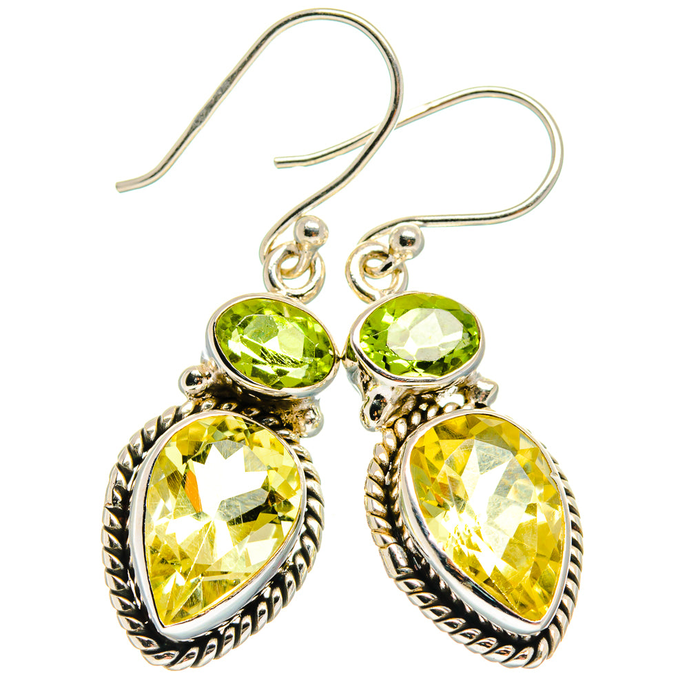 Citrine Earrings handcrafted by Anasilvercos - EARR424971 - Photo 2