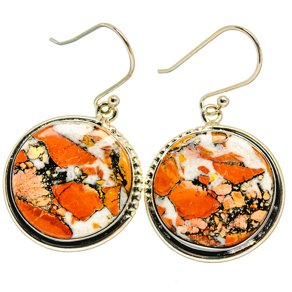 Maligano Jasper Earrings handcrafted by Anasilvercos - EARR425391 - Photo 2