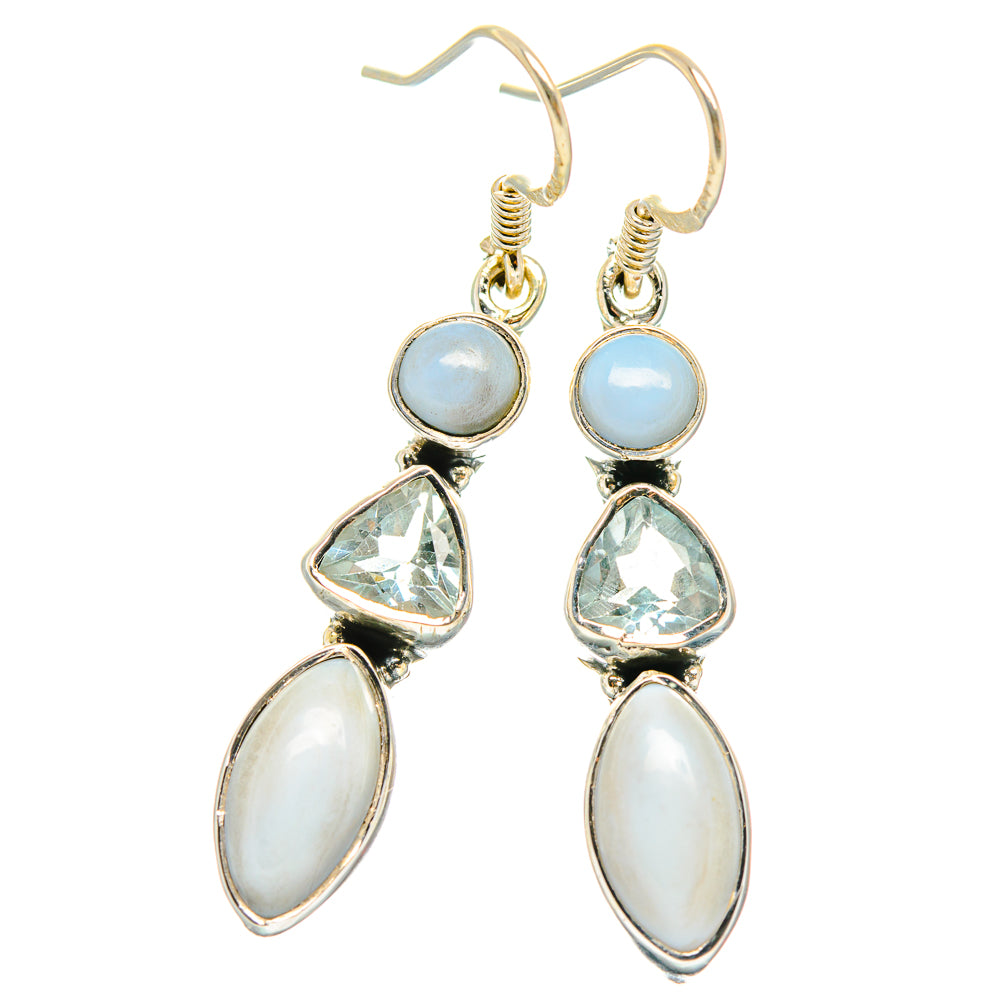 Cultured Pearl Earrings handcrafted by Anasilvercos - EARR426982 - Photo 2