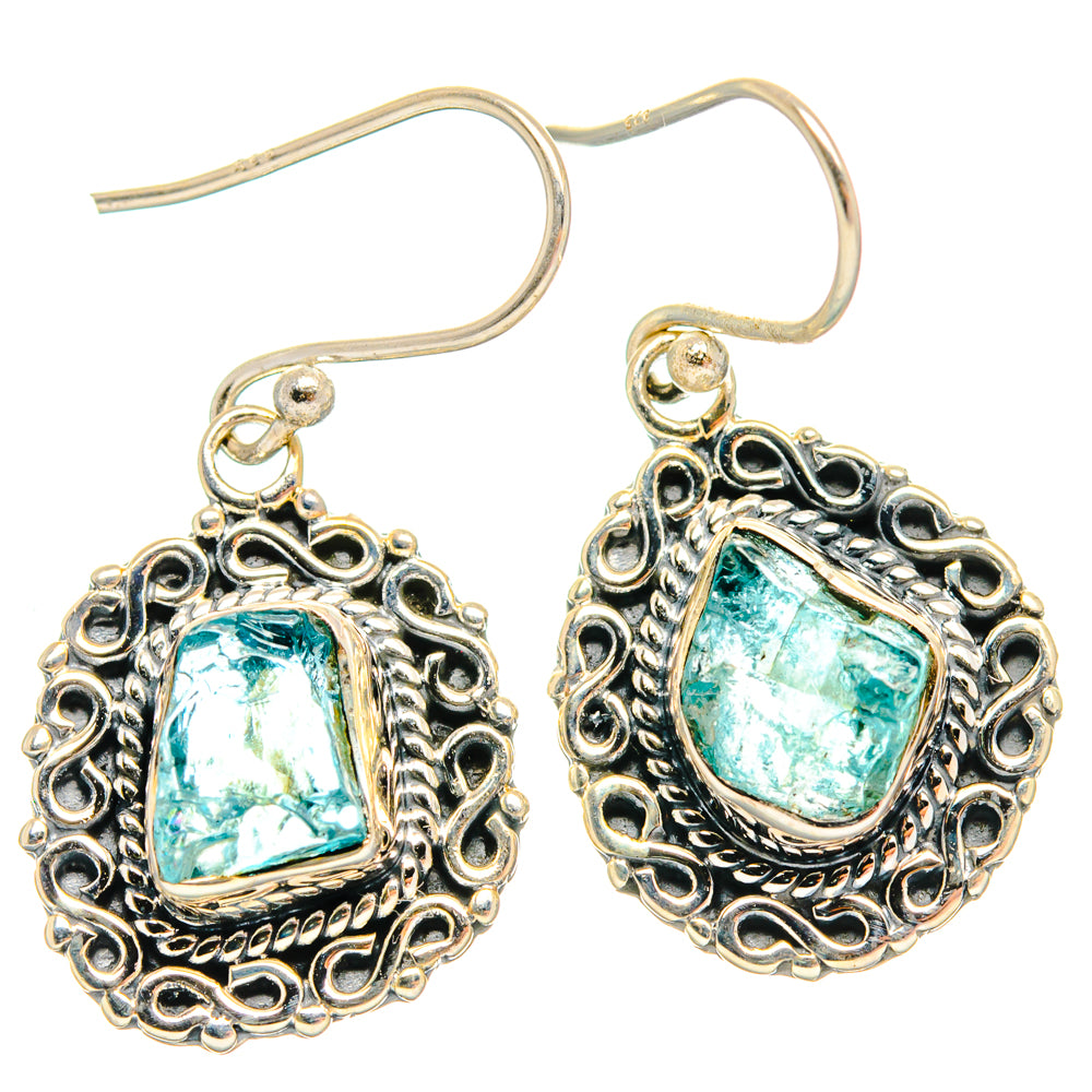 Apatite Earrings handcrafted by Anasilvercos - EARR427151 - Photo 2