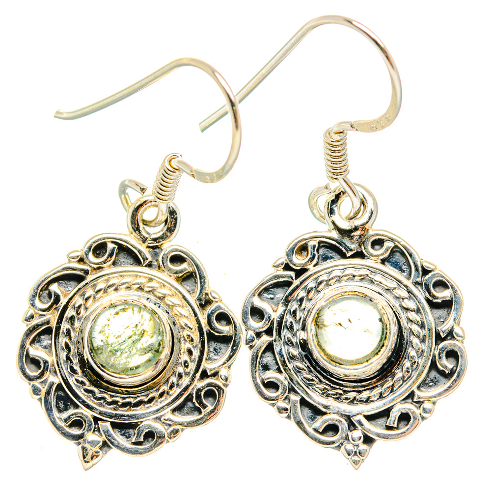 Aquamarine Earrings handcrafted by Anasilvercos - EARR428805 - Photo 2