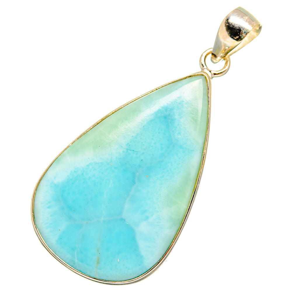 Larimar Pendants handcrafted by Anasilvercos - PD10573