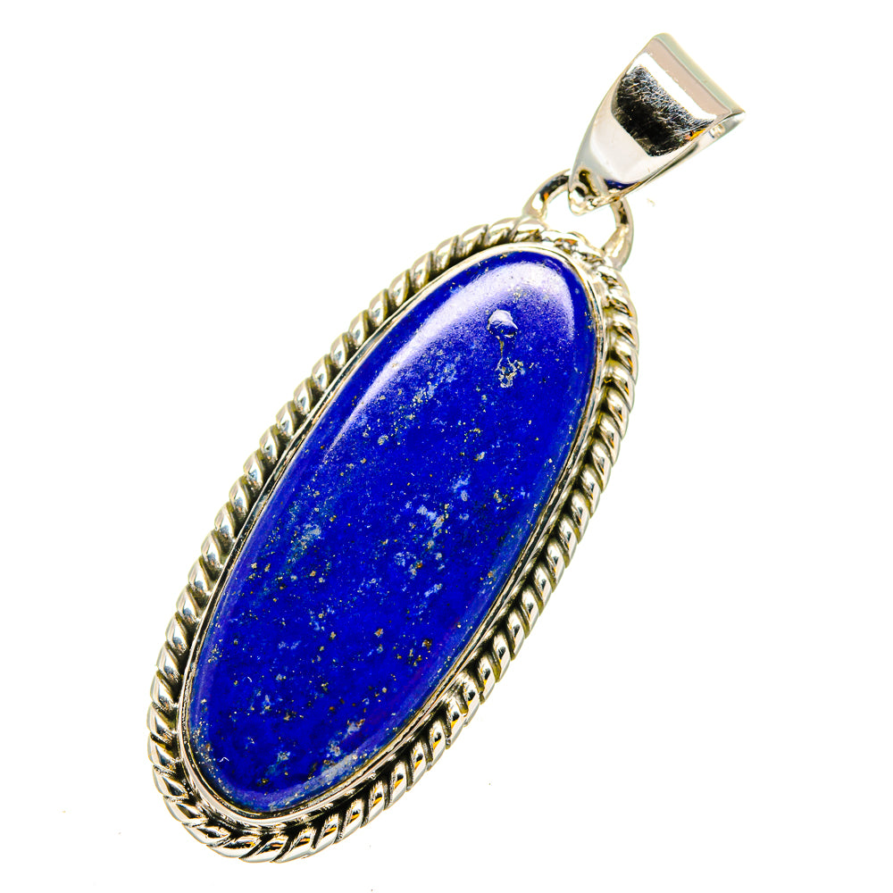 Lapis Lazuli Pendants handcrafted by Anasilvercos - PD11934