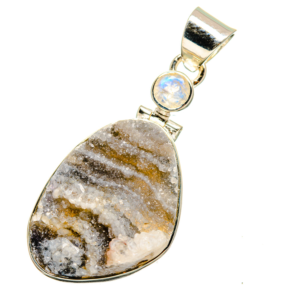 Desert Druzy Pendants handcrafted by Anasilvercos - PD13220