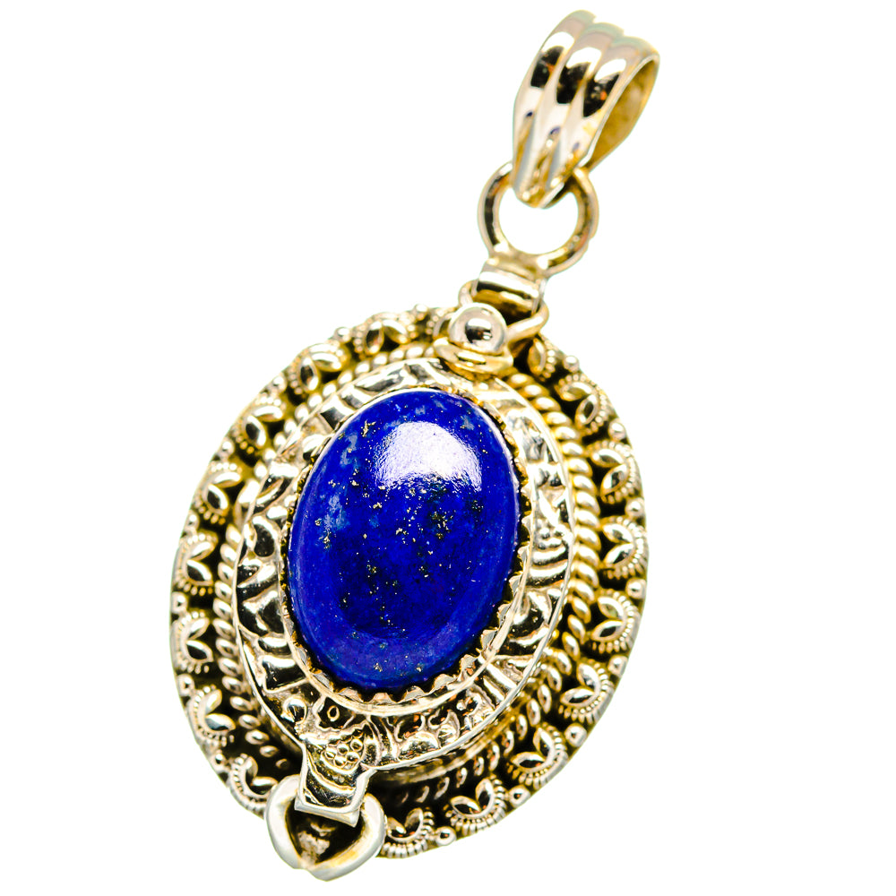 Lapis Lazuli Pendants handcrafted by Anasilvercos - PD15640