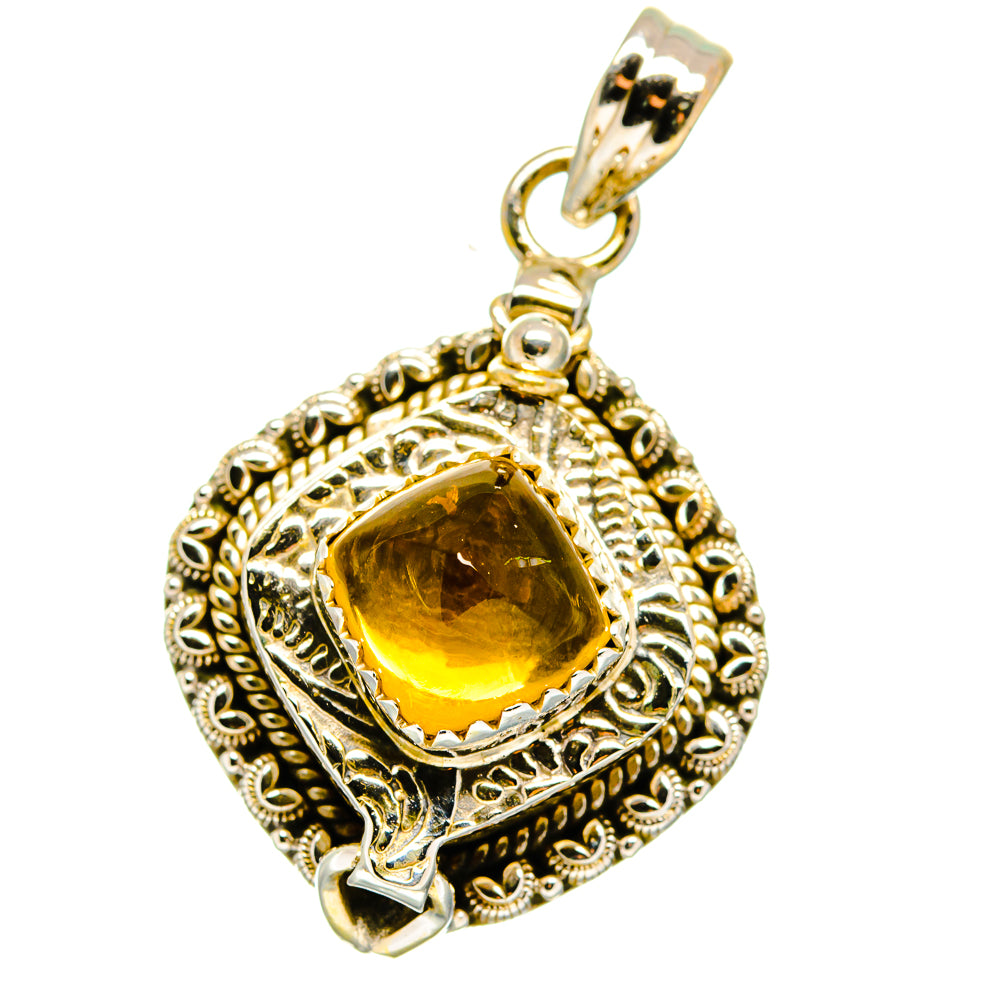 Citrine Pendants handcrafted by Anasilvercos - PD15790