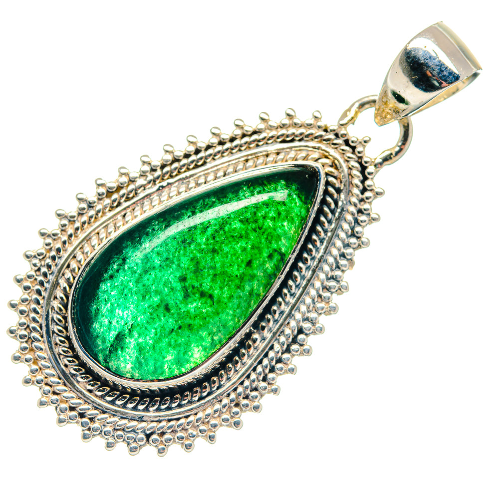 Green Aventurine Pendants handcrafted by Anasilvercos - PD18745
