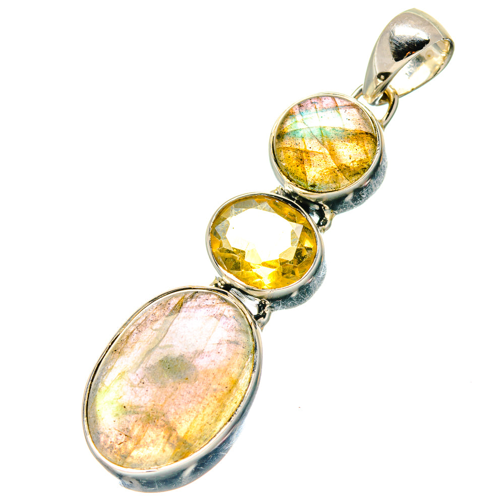 Labradorite Pendants handcrafted by Anasilvercos - PD19118