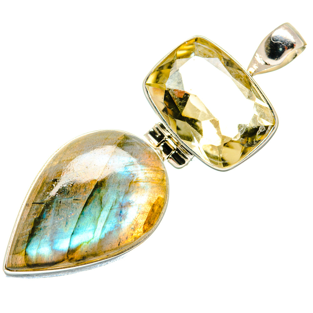 Labradorite Pendants handcrafted by Anasilvercos - PD20557