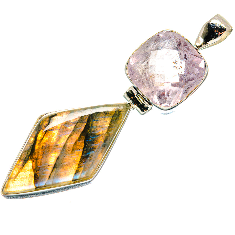 Labradorite Pendants handcrafted by Anasilvercos - PD21358