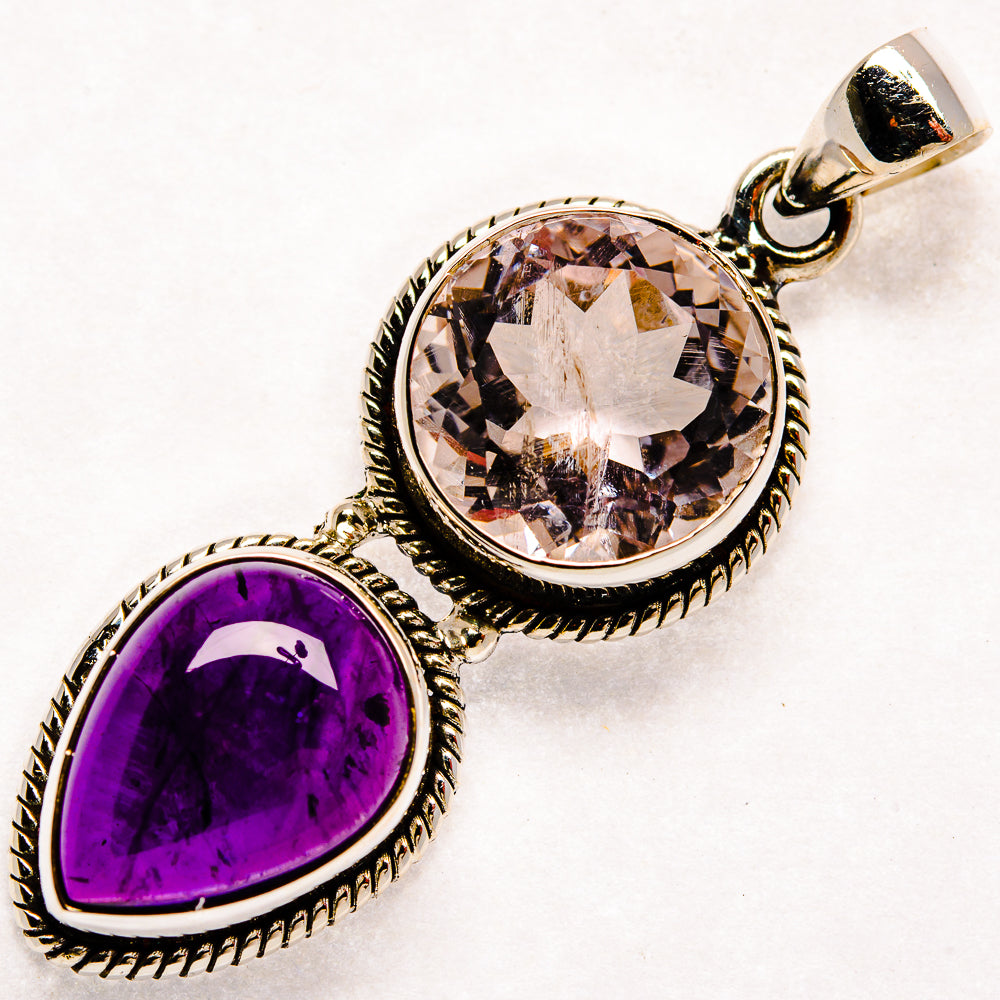 Amethyst Pendants handcrafted by Anasilvercos - PD22079